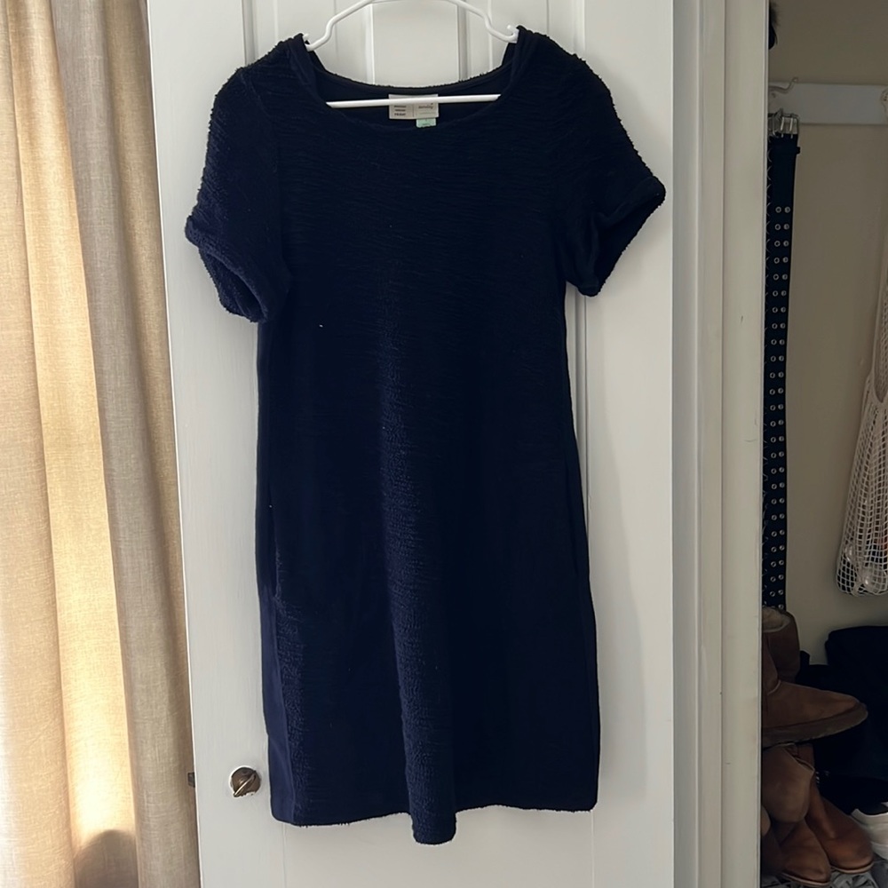 Navy Blue Anthropologie Dress